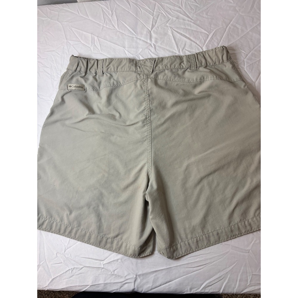 Columbia PFG Women Beige Fishing Hiking Shorts UPF 30+ FL8016 Size Medium - Picture 5 of 6